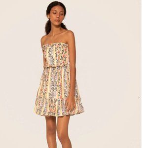 NEW! Agua by Agua Bendita Rosa Lluvia Minidress  - MEDIUM